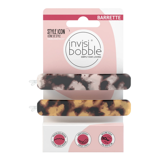 Invisibobble. Duo barettes Havana Mama