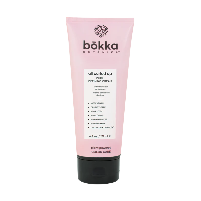 Bōkka Botanika. All Curled Up Curl Definition Cream 177 ml