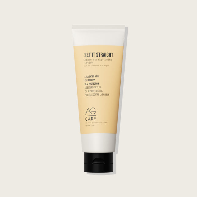 AG care. lotion lissante protectrice chaleur à l'huile d'argan Set it straight