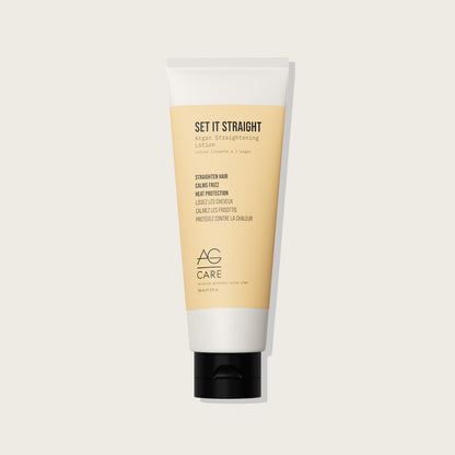 AG care. lotion lissante protectrice chaleur à l'huile d'argan Set it straight