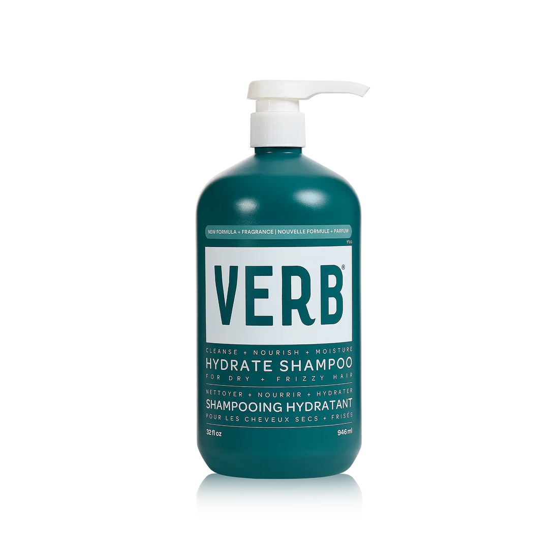 Verb. shampoing hydratant cheveux secs ou frisés