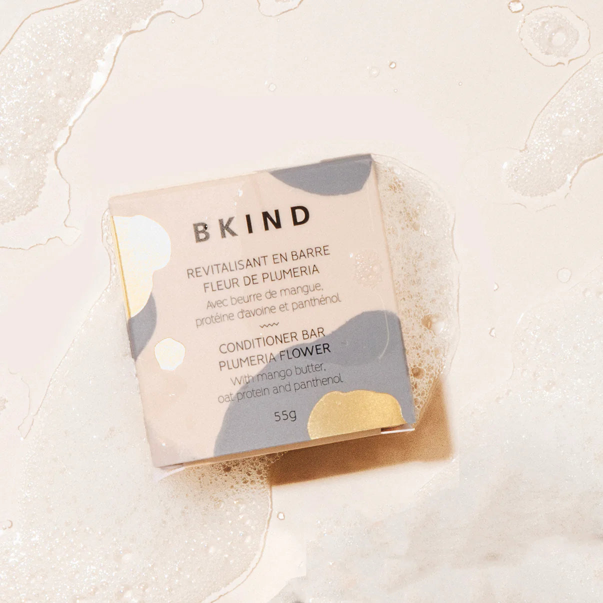 BKIND. revitalisant en barre cheveux bouclés et frisés 55g