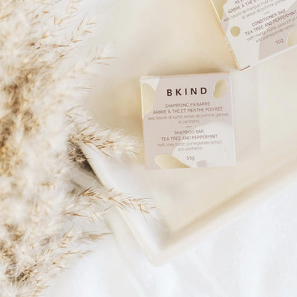 BKIND. shampoing en barre cheveux colorés ou blanc 55g