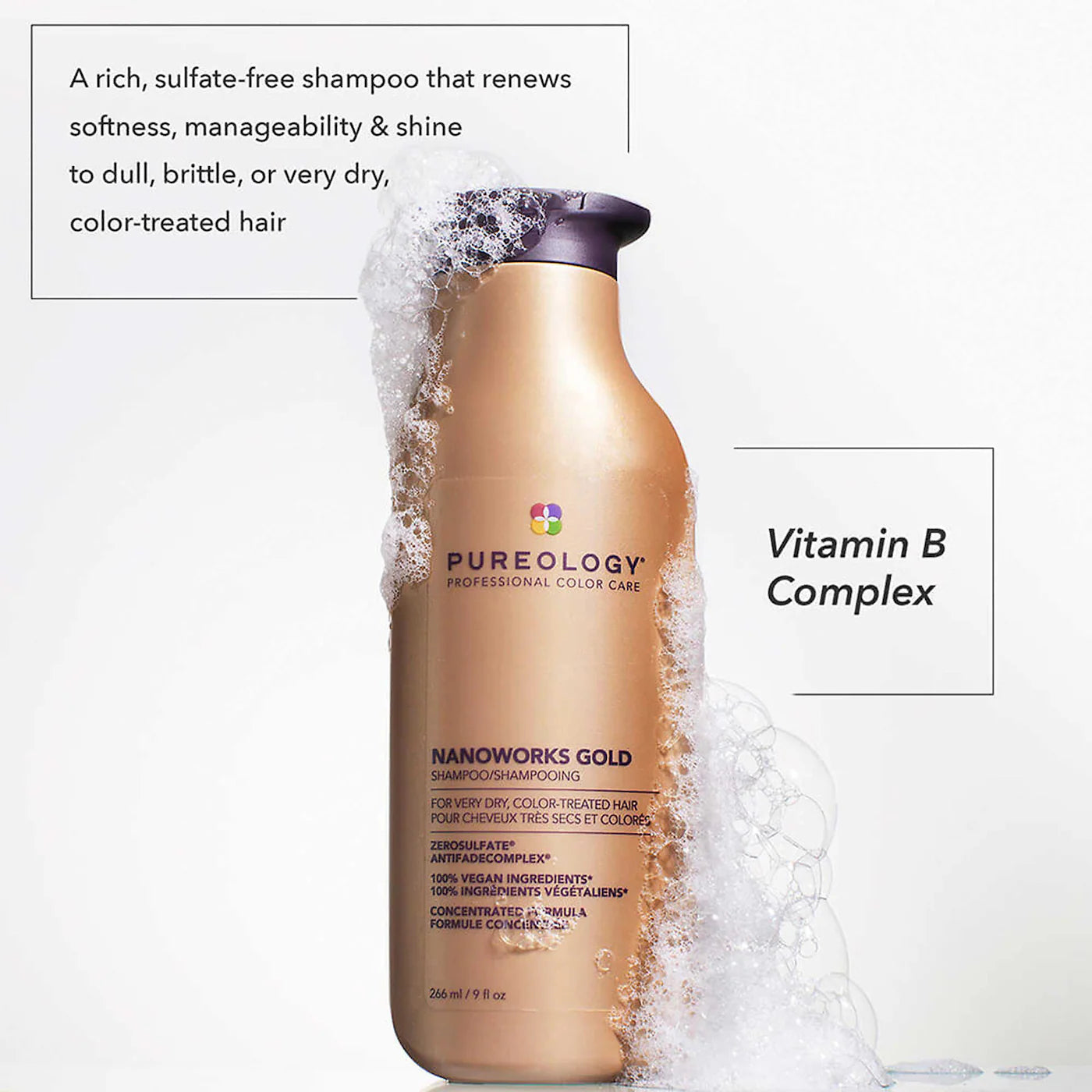 Pureology. shampoing Nanoworks gold