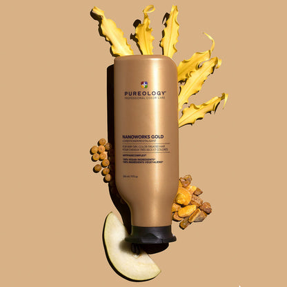 Pureology. revitalisant après-shampoing Nanoworks gold