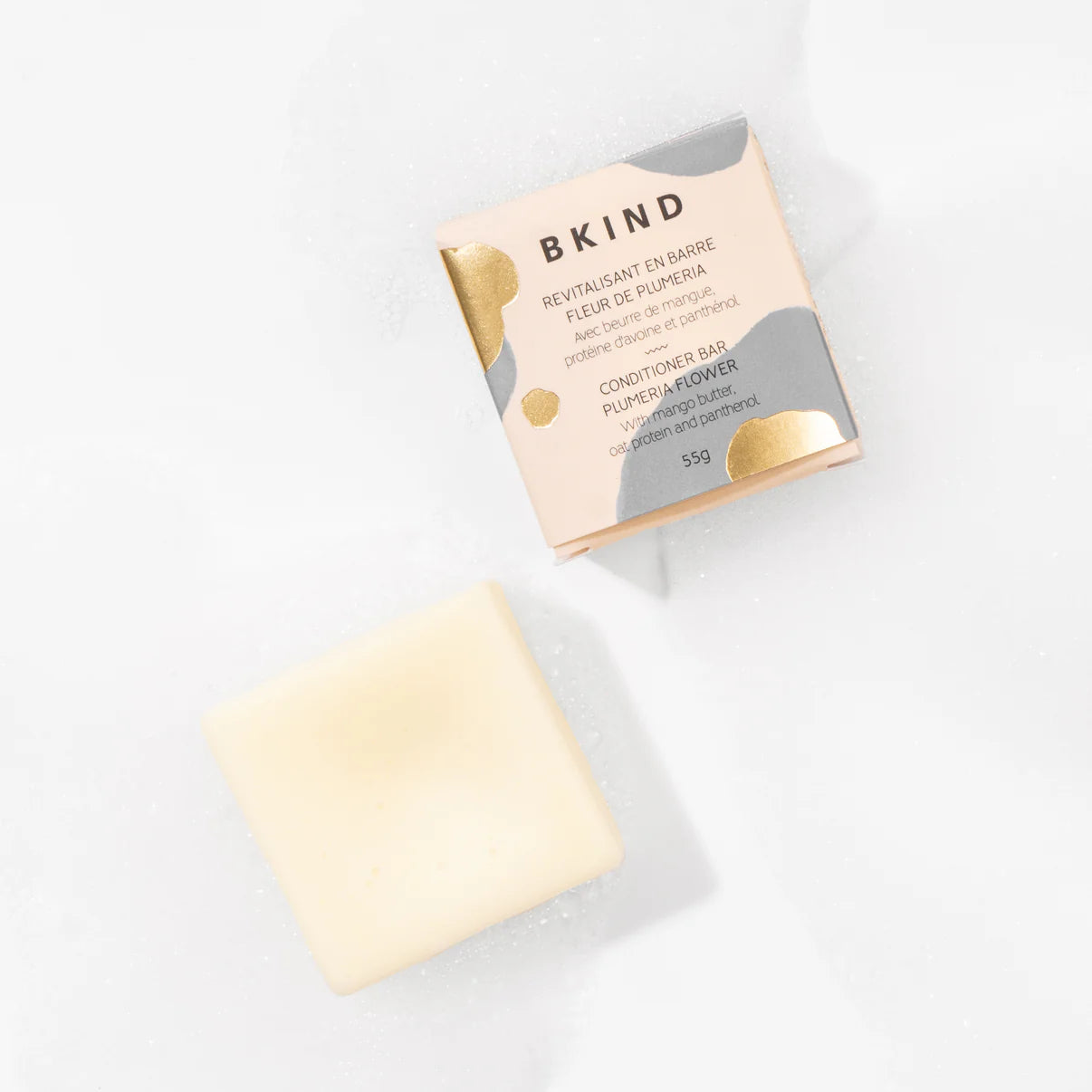 BKIND. revitalisant en barre cheveux bouclés et frisés 55g