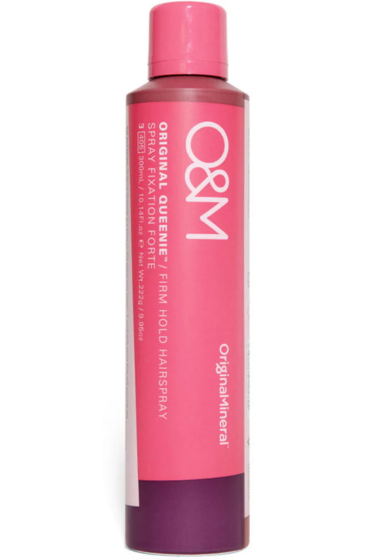 O&M Original & Mineral. Original Queenie Firm hold Hairspray 